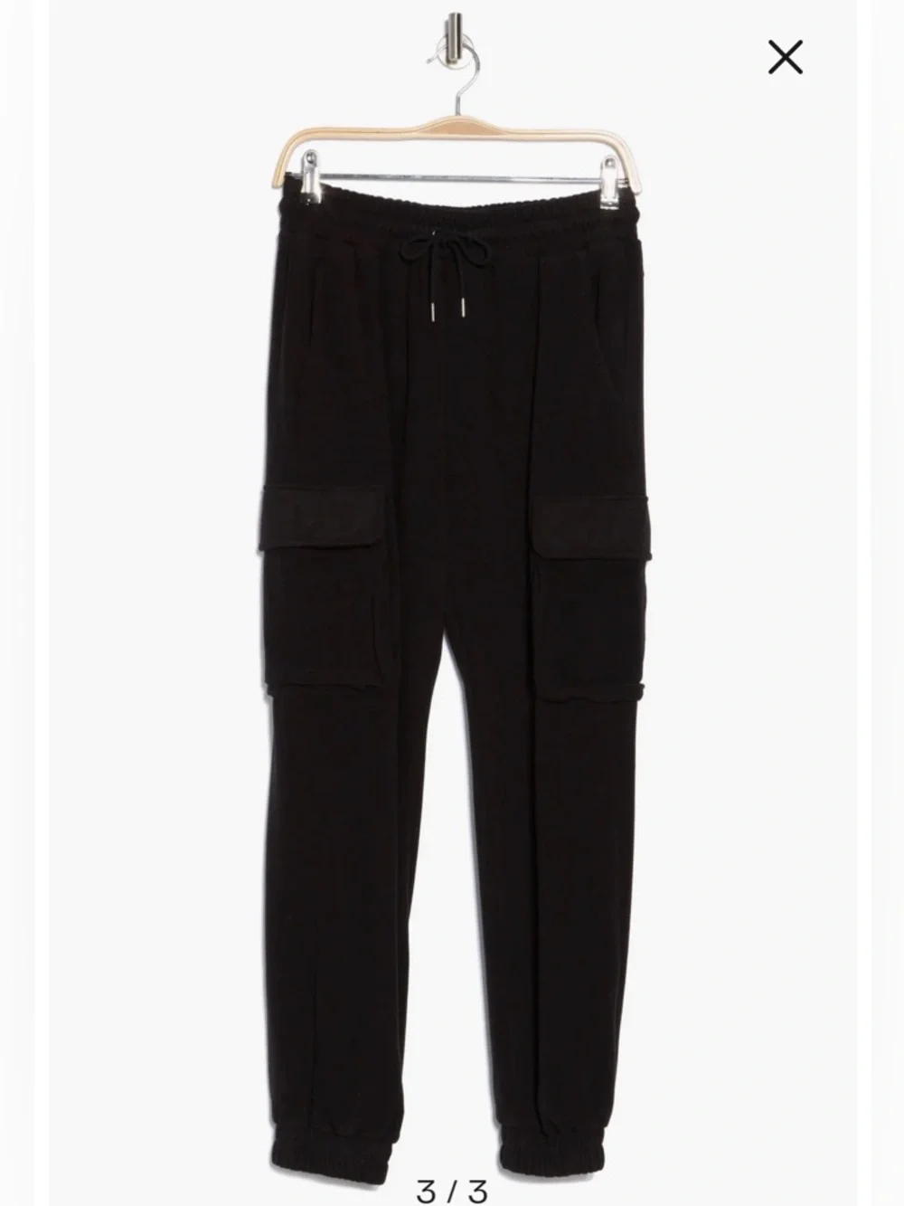 NWT- ZELLA Cozy Utility Joggers, Black, Large - Picture 3 of 13